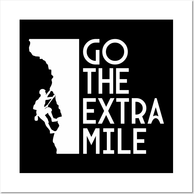 go the extra mile - dark Wall Art by hakim91